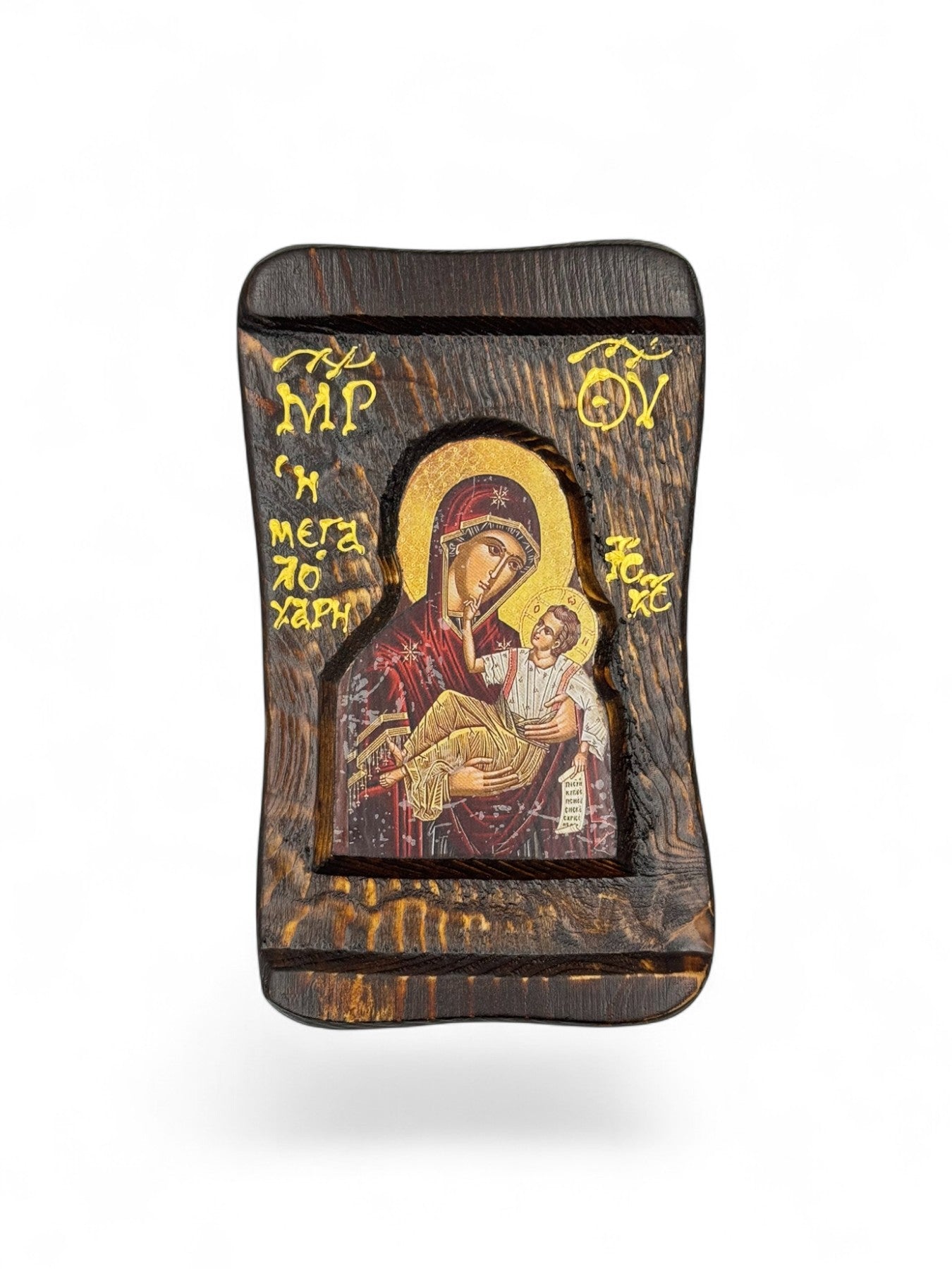 Εικόνες Σε Φυσικό Ξύλο Έλατο Κρακελέ Οβάλ Σε 5 Μεγέθη ( Π - Ω )