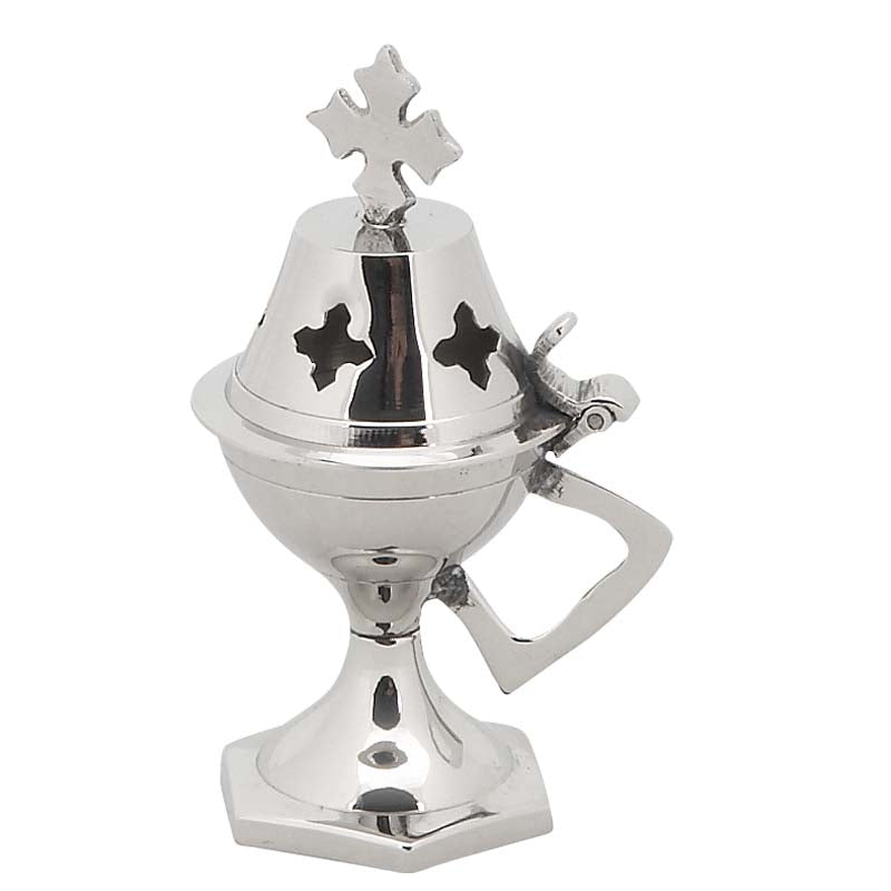 Θυμιατό Μπρούτζινο Επιτραπέζιο - Εξάγωνο Κάτω Μέρος