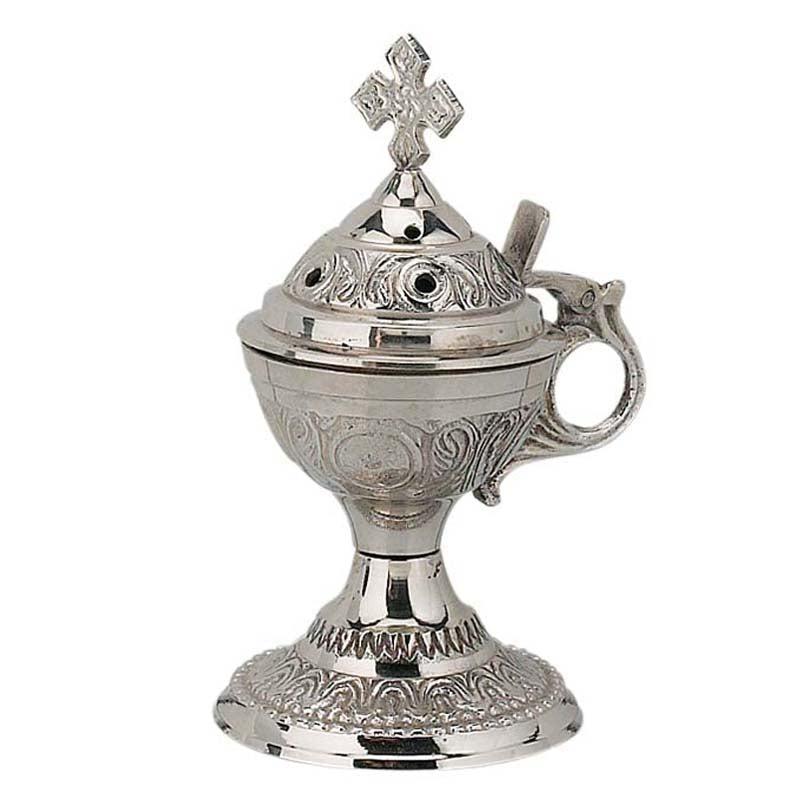 Θυμιατό Μπρούτζινο Επιτραπέζιο - Σκαλιστό Τρύπες