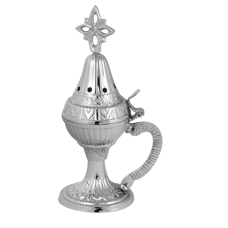 Θυμιατό Μπρούτζινο Επιτραπέζιο - Αυγό Σκαλιστό