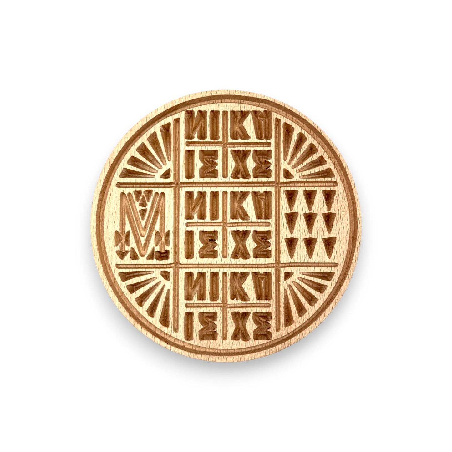 Σφραγίδα Προσφόρου Ξύλινη - Απλή 16cm
