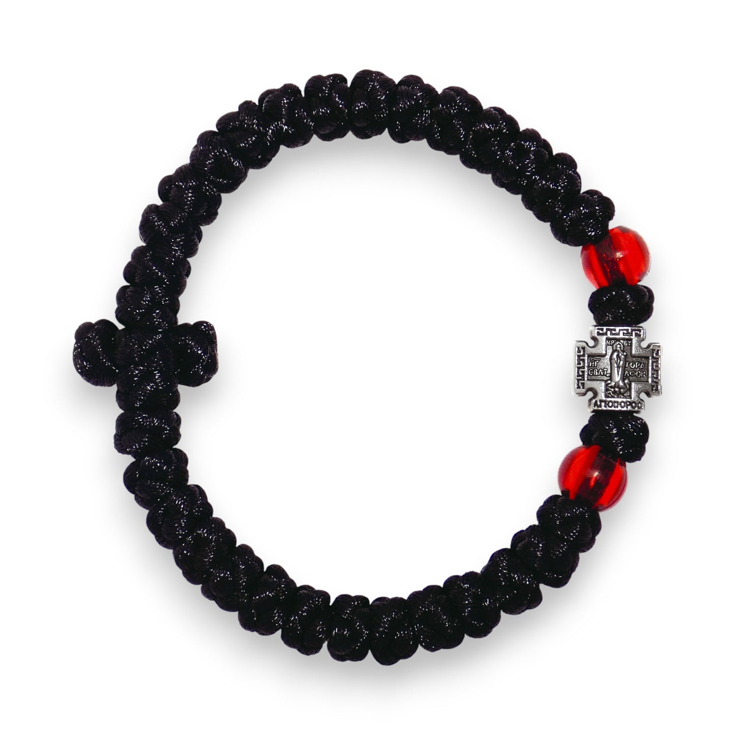 Κομποσχοίνι 33 Κόμπων Χοντρό - Μαύρη Χάντρα