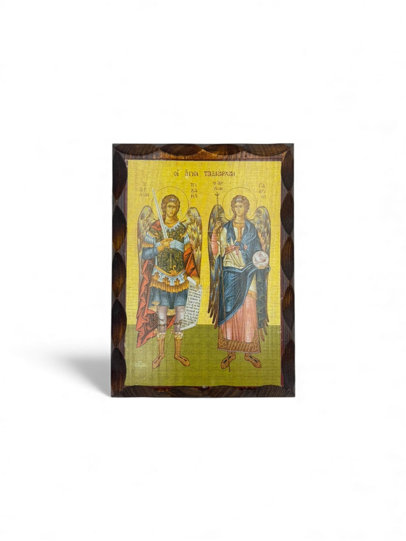 Εικόνες Σε Φυσικό Ξύλο Έλατο Απλές Σε 5 Μεγέθη ( Π - Ω )