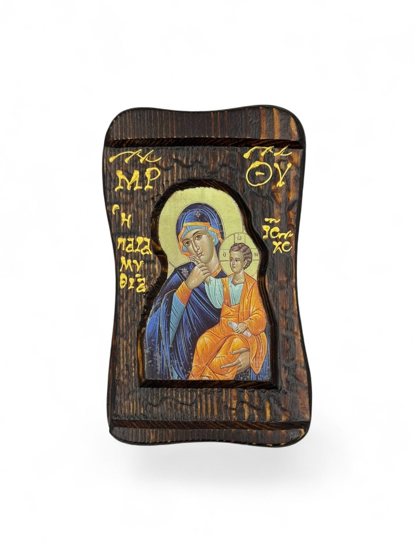 Εικόνες Σε Φυσικό Ξύλο Έλατο Κρακελέ Οβάλ Σε 5 Μεγέθη ( Π - Ω )