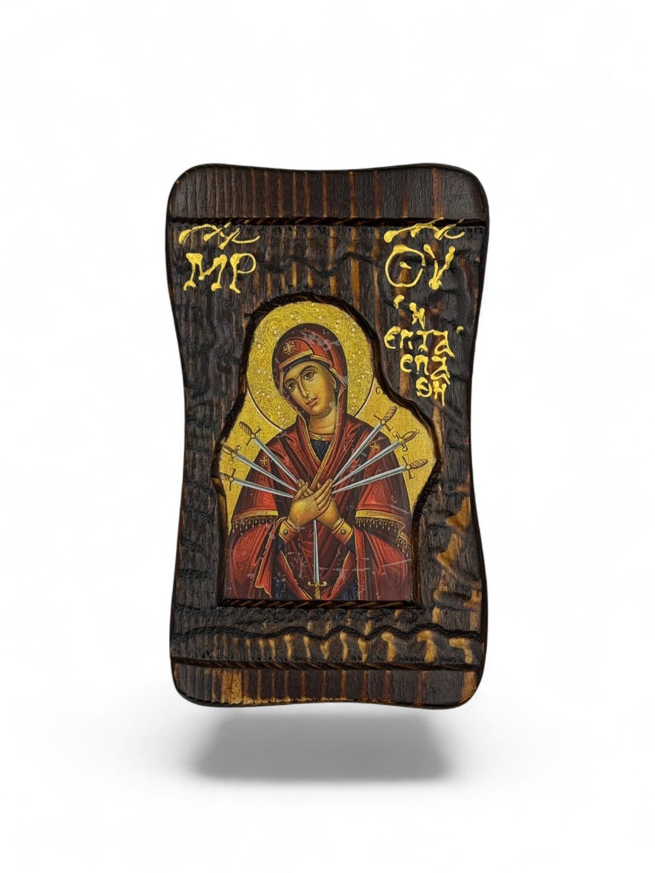 Εικόνες Σε Φυσικό Ξύλο Έλατο Κρακελέ Οβάλ Σε 5 Μεγέθη ( Π - Ω )