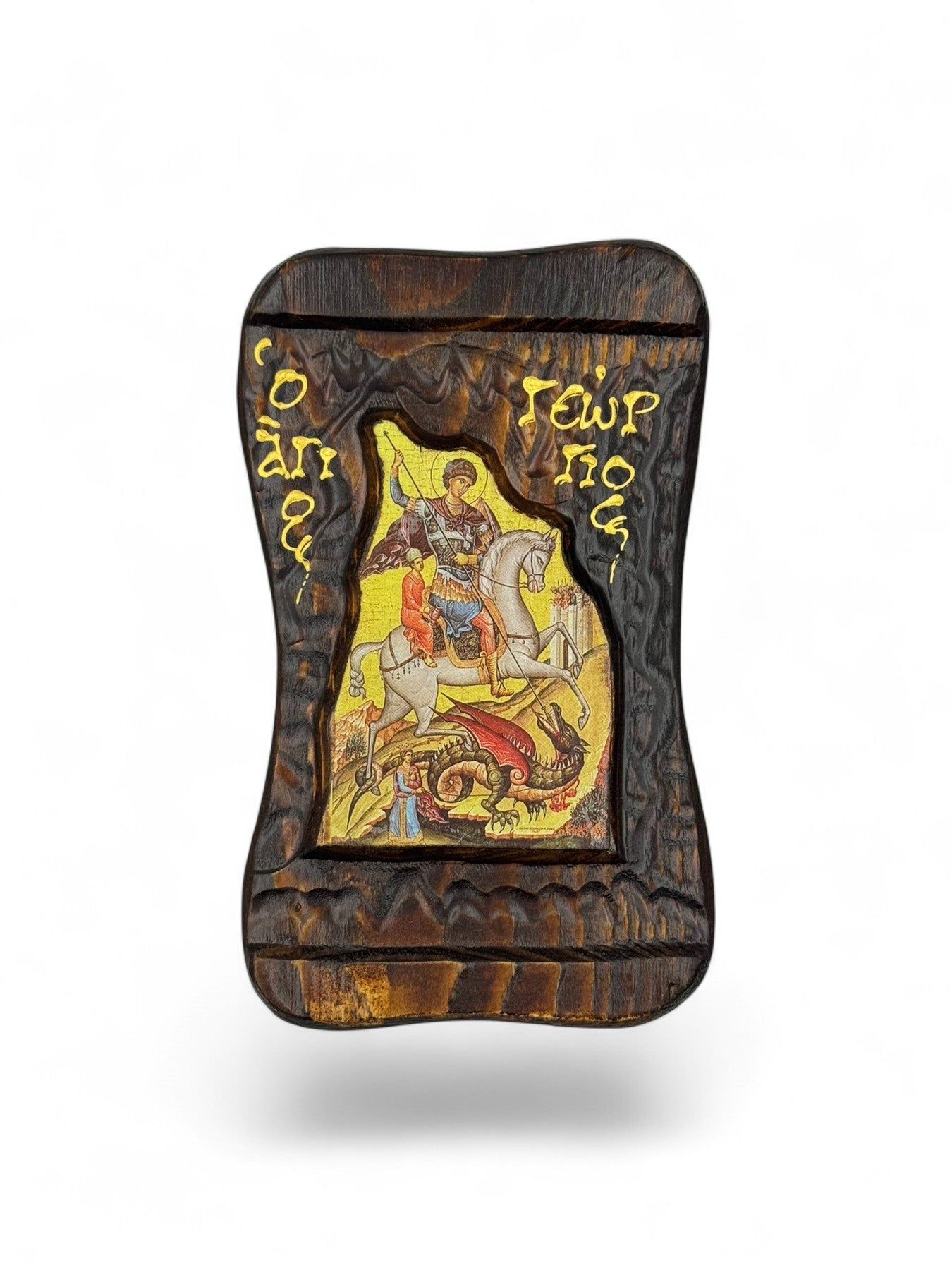 Εικόνες Σε Φυσικό Ξύλο Έλατο Κρακελέ Οβάλ Σε 5 Μεγέθη ( Α - Ο )