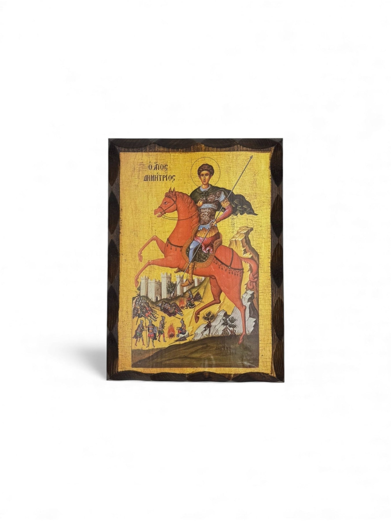 Εικόνες Σε Φυσικό Ξύλο Έλατο Απλές Σε 3 Μεγέθη ( Α - Ο )