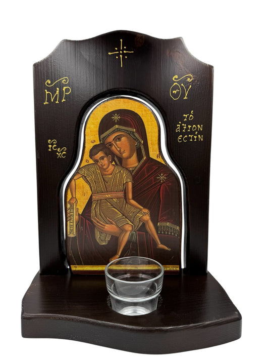 Ξύλινο καντήλι