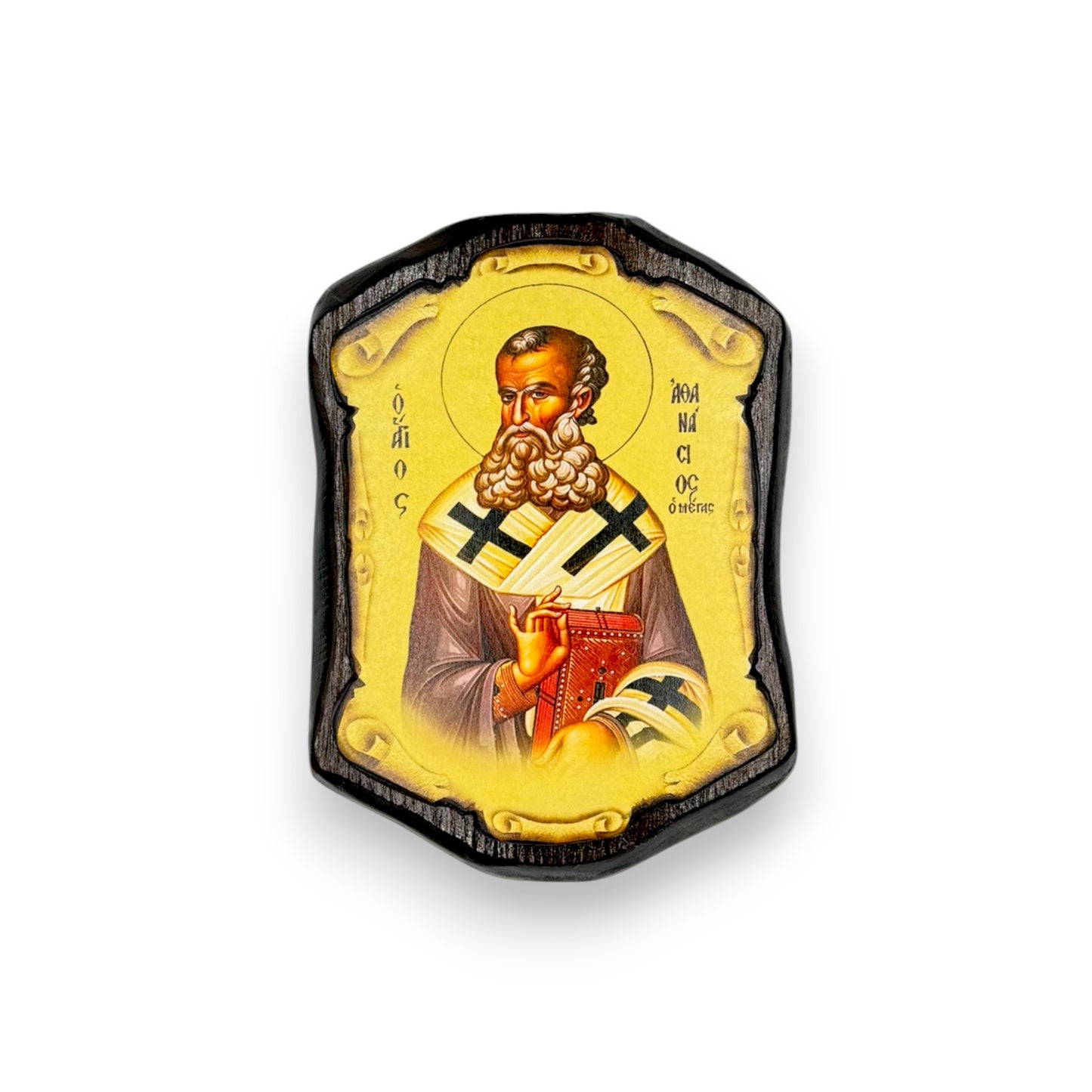 Εικόνα Σκαλιστή 2 Επίπεδα - ο Άγιος Αθανάσιος