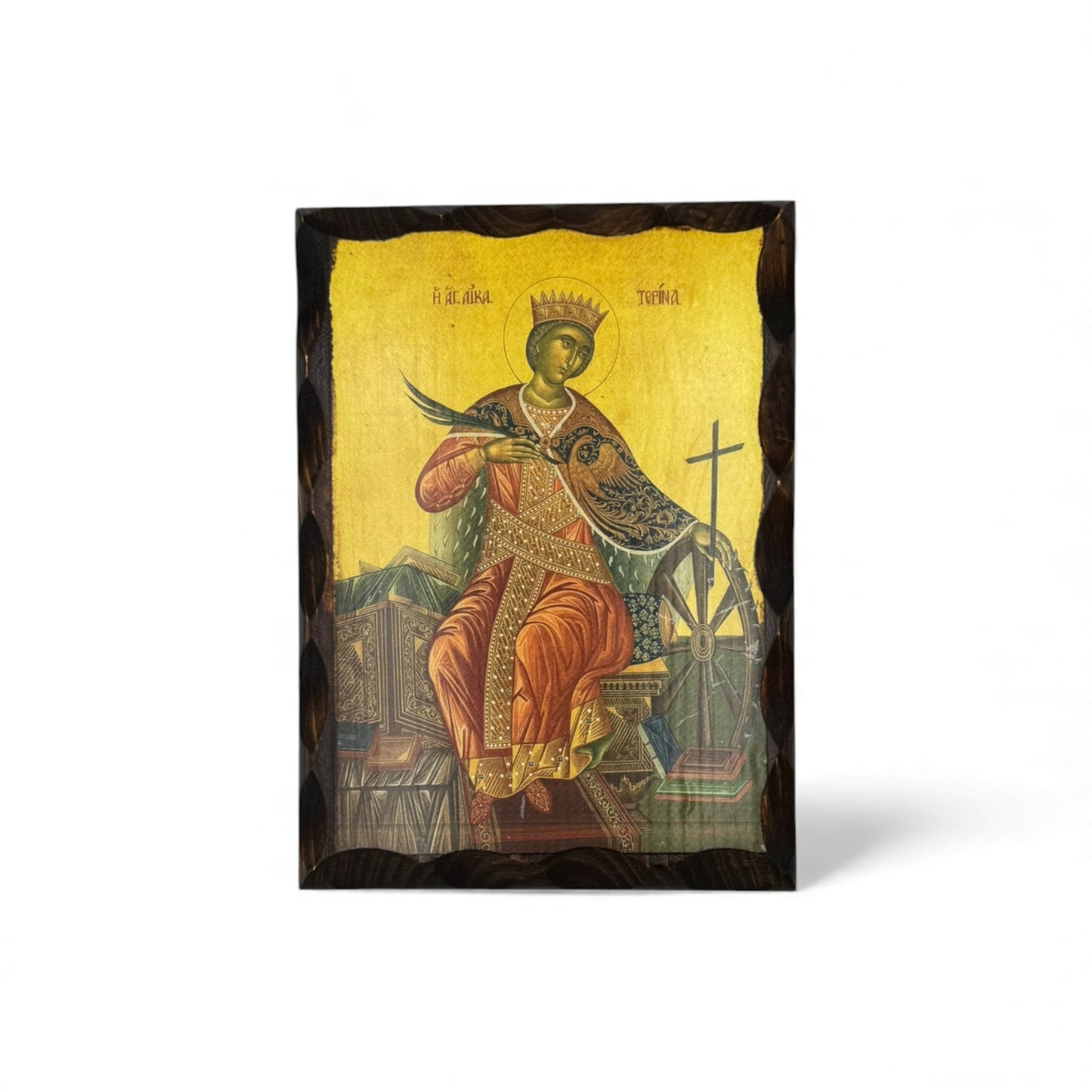 Εικόνες Σε Φυσικό Ξύλο Έλατο Απλές Σε 3 Μεγέθη ( Α - Ο )