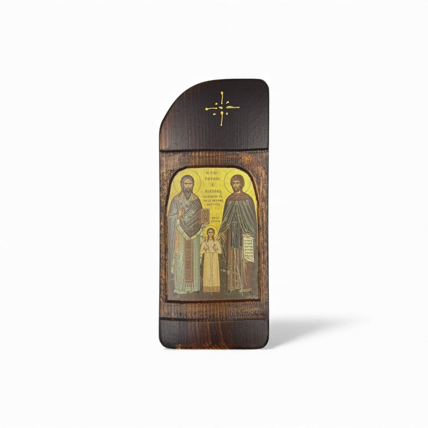 Εικόνες Σε Φυσικό Ξύλο Έλατο Μακρόστενες Σε 3 Μεγέθη ( Π - Ω )