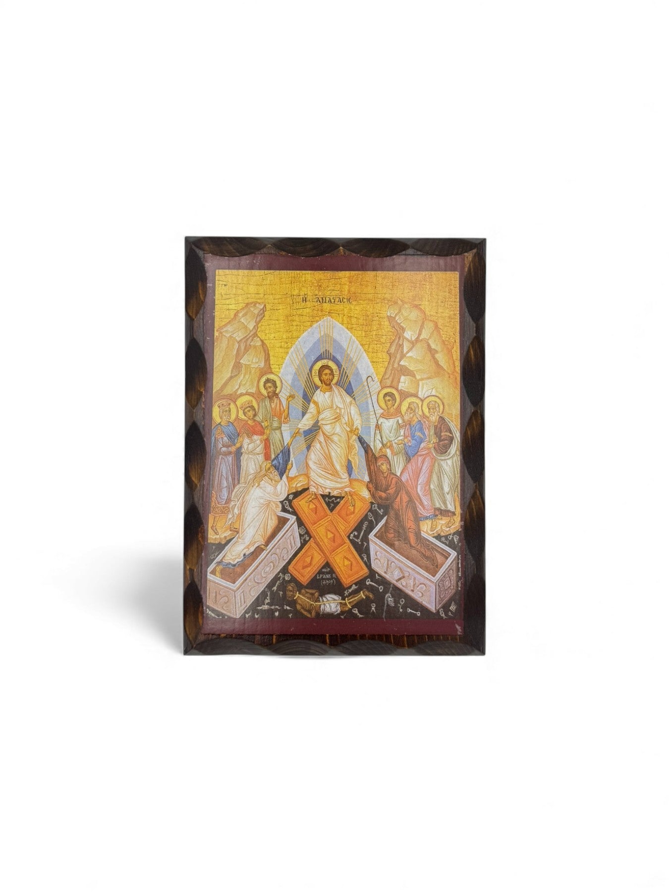 Εικόνες Σε Φυσικό Ξύλο Έλατο Απλές Σε 3 Μεγέθη ( Α - Ο )