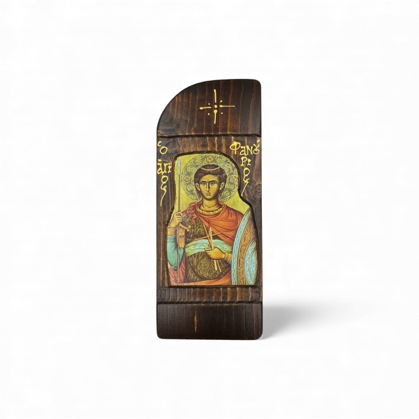 Εικόνες Σε Φυσικό Ξύλο Έλατο Μακρόστενες Σε 3 Μεγέθη ( Π - Ω )