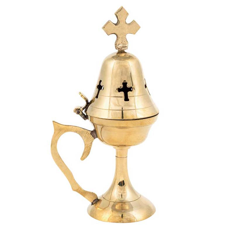 Θυμιατό Μπρούτζινο Επιτραπέζιο - Αυγό Ματ