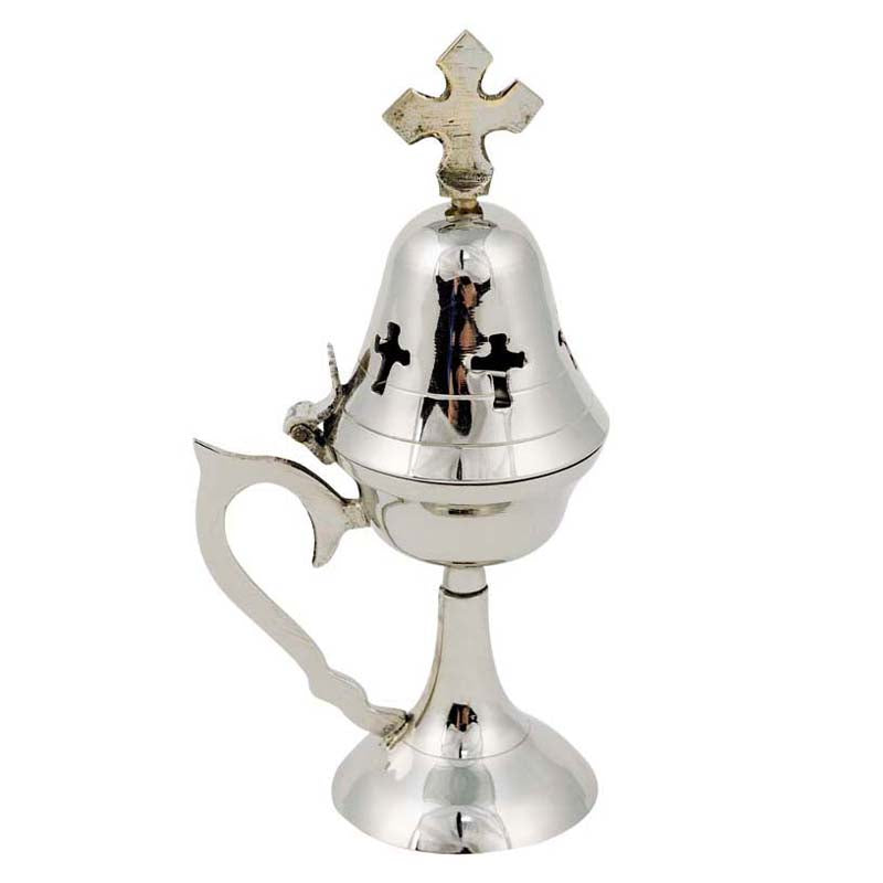 Θυμιατό Μπρούτζινο Επιτραπέζιο - Αυγό Ματ