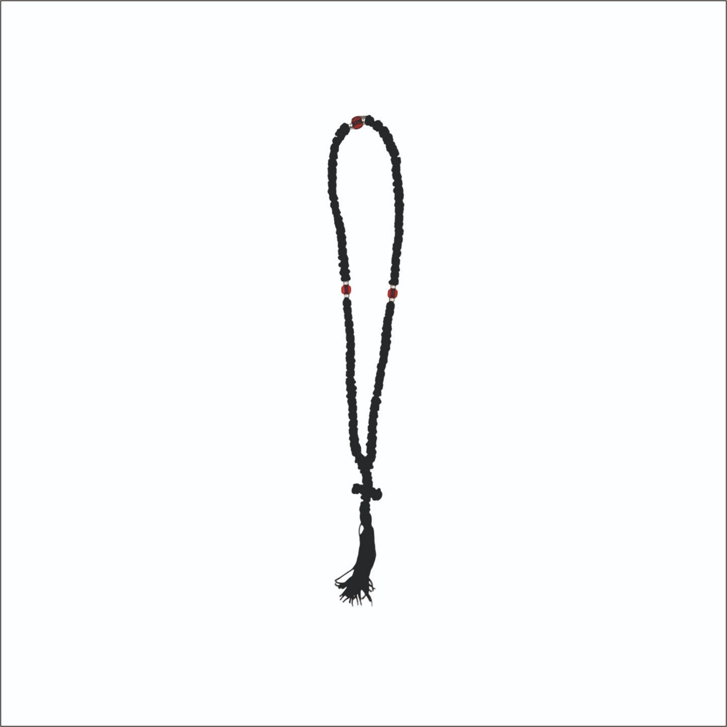 Προσευχητάρι 100 Κόμποι Μαύρο - 13 Χρώματα