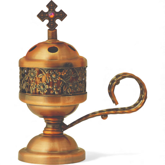 Μεταλλικό Θυμιατό Χρυσό – Σε 3 Χρώματα