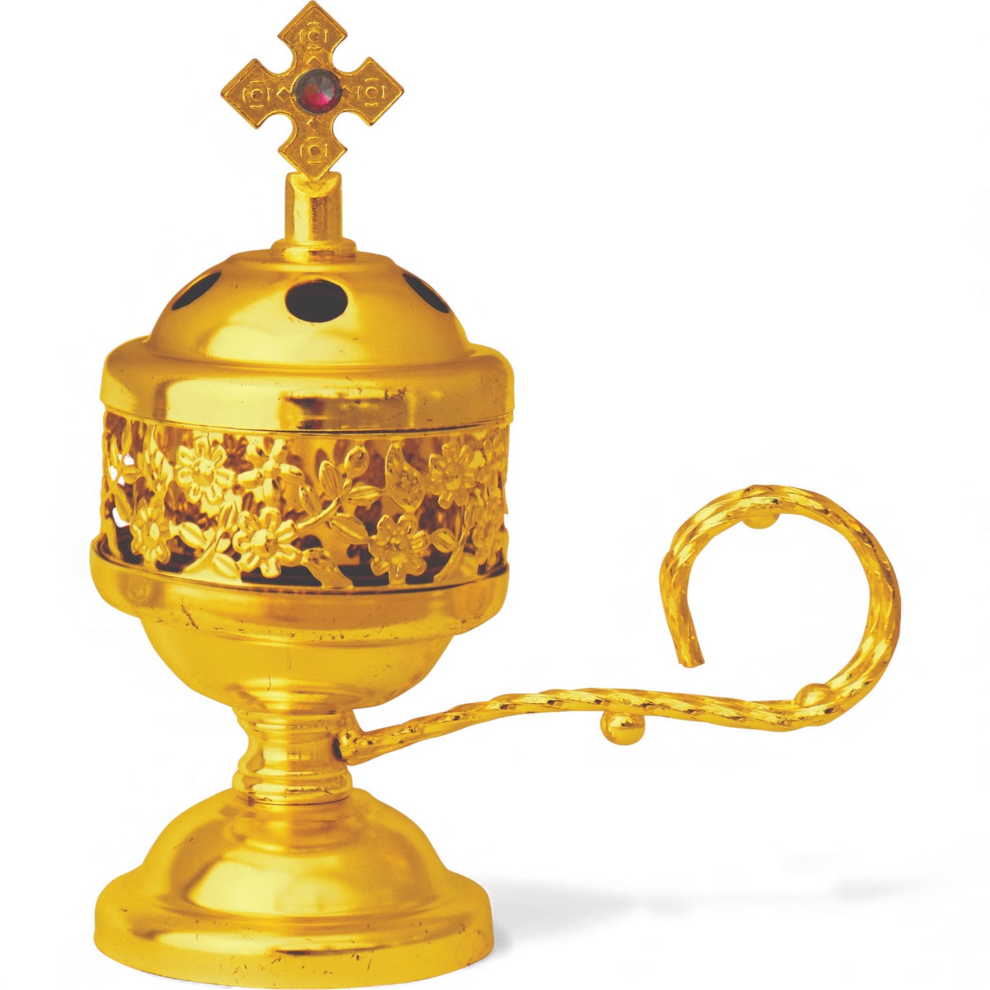 Μεταλλικό Θυμιατό Αντικέ – Σε 3 Χρώματα