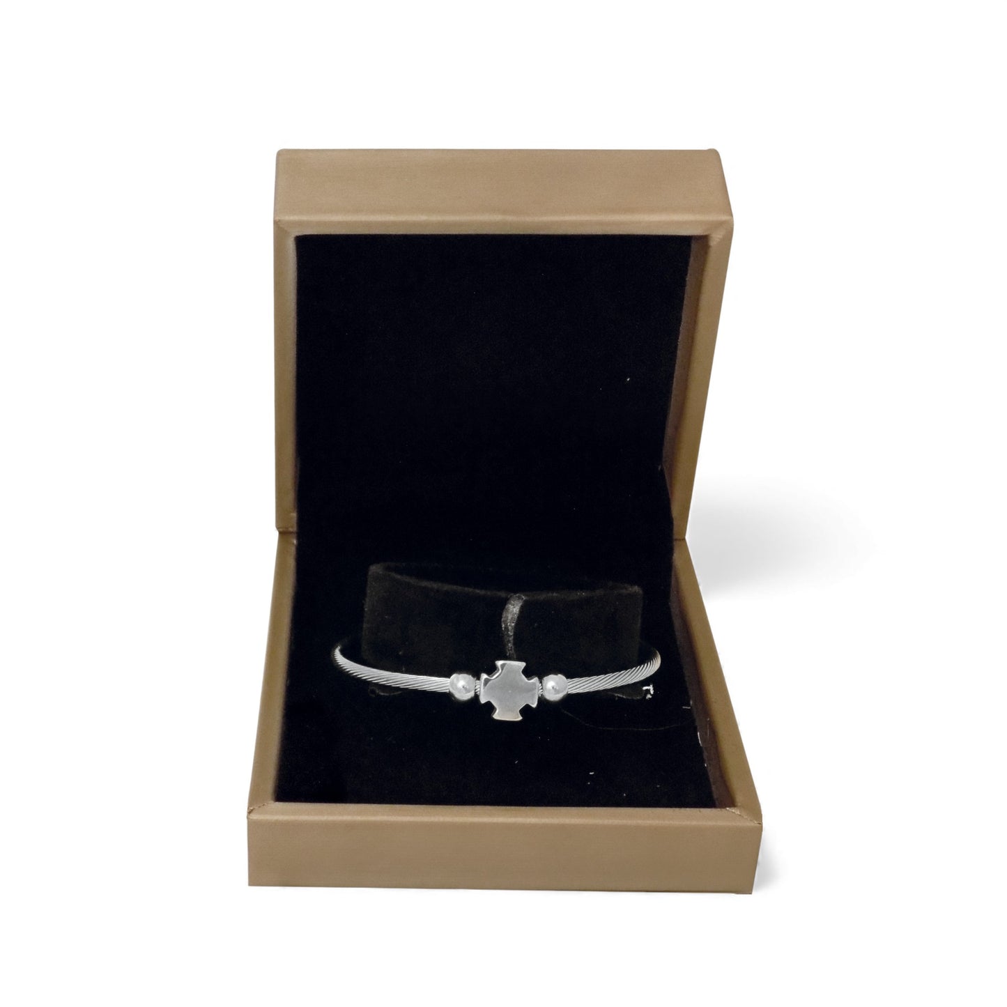 Ατσάλινο Βραχιόλι Ανοιγόμενο Χρυσό