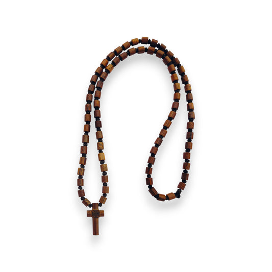 Ξύλινος Σταυρός Λαιμού - Κόμπους