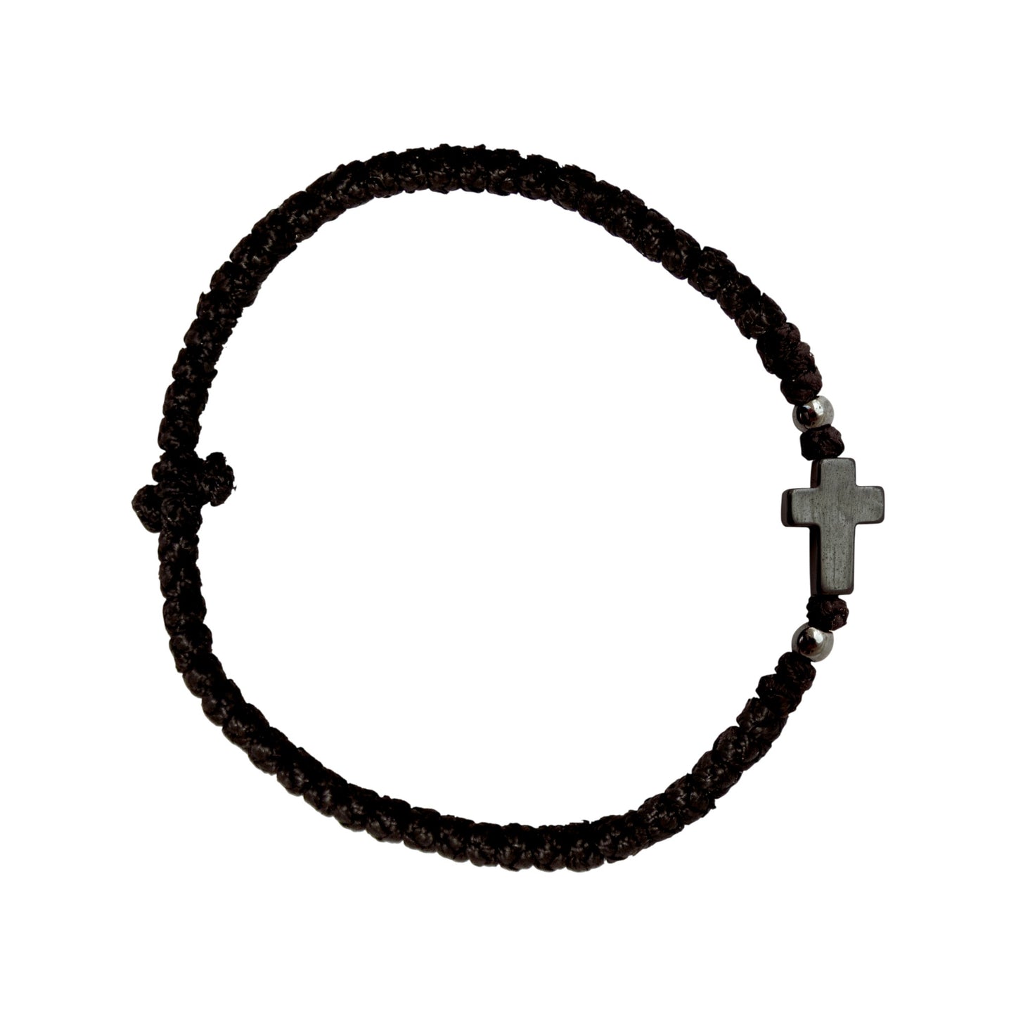 Χειροποίητο Κομποσχοίνι - Σταυρό Αιματίτη