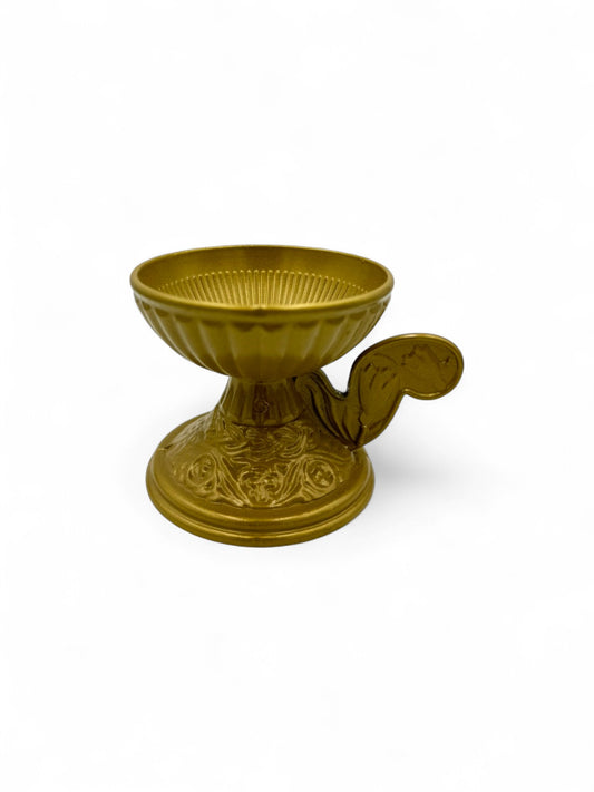 Μεταλλικό Θυμιατό Ανοιχτό Μπορντό - Σε 4 Χρώματα