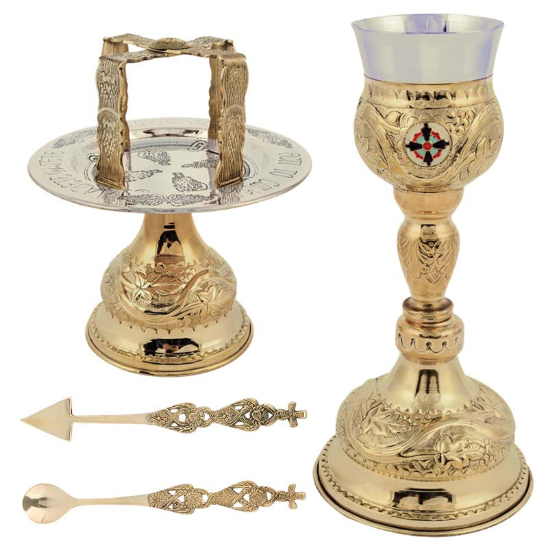 Άγιο Δισκοπότηρο Χρωματιστός Σταυρός