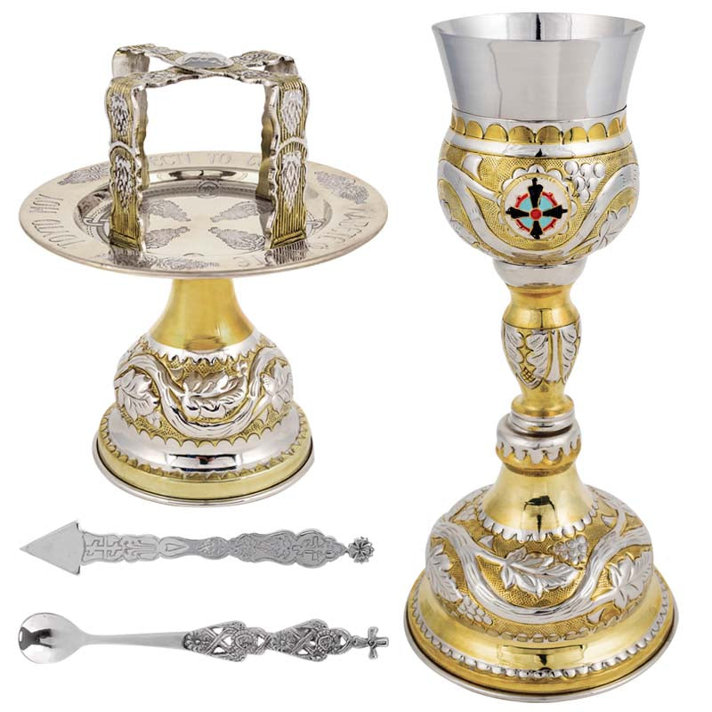 Άγιο Δισκοπότηρο Χρωματιστός Σταυρός