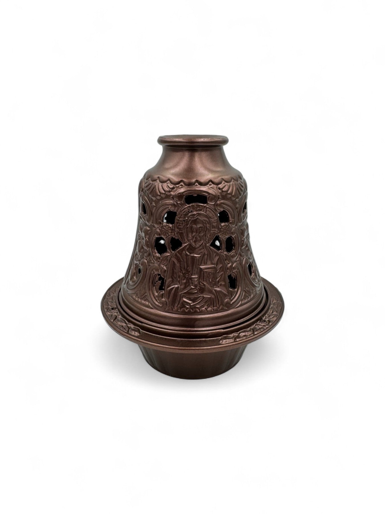 Μεταλλικό Καντήλι Καμπάνα  Ασημί - 5 Χρώματα