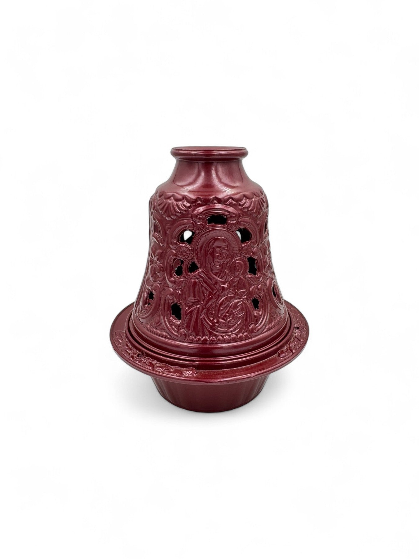 Μεταλλικό Καντήλι Καμπάνα  Ασημί - 5 Χρώματα