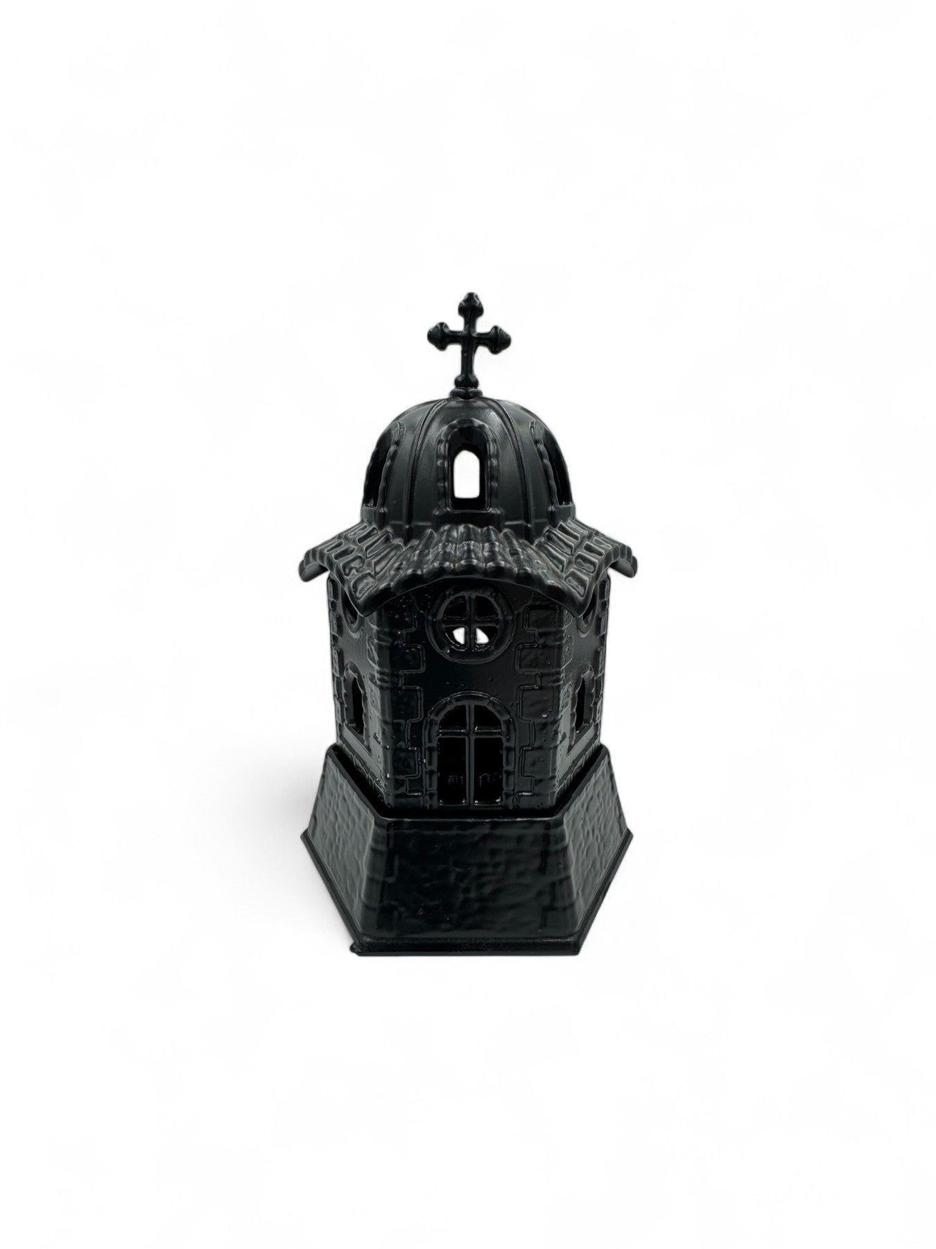 Μεταλλικό Καντήλι Εκκλησάκι Πράσινο - 4 Χρώματα