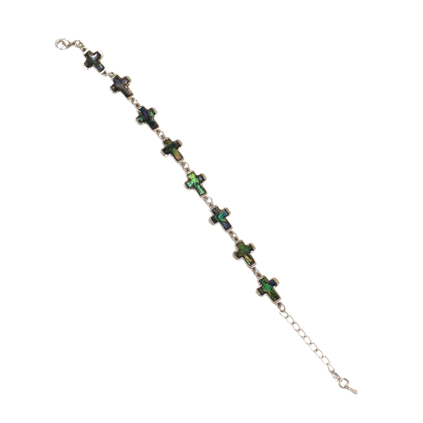 Γυναικείο Βραχιόλι Με Φίλντισι Πράσινο