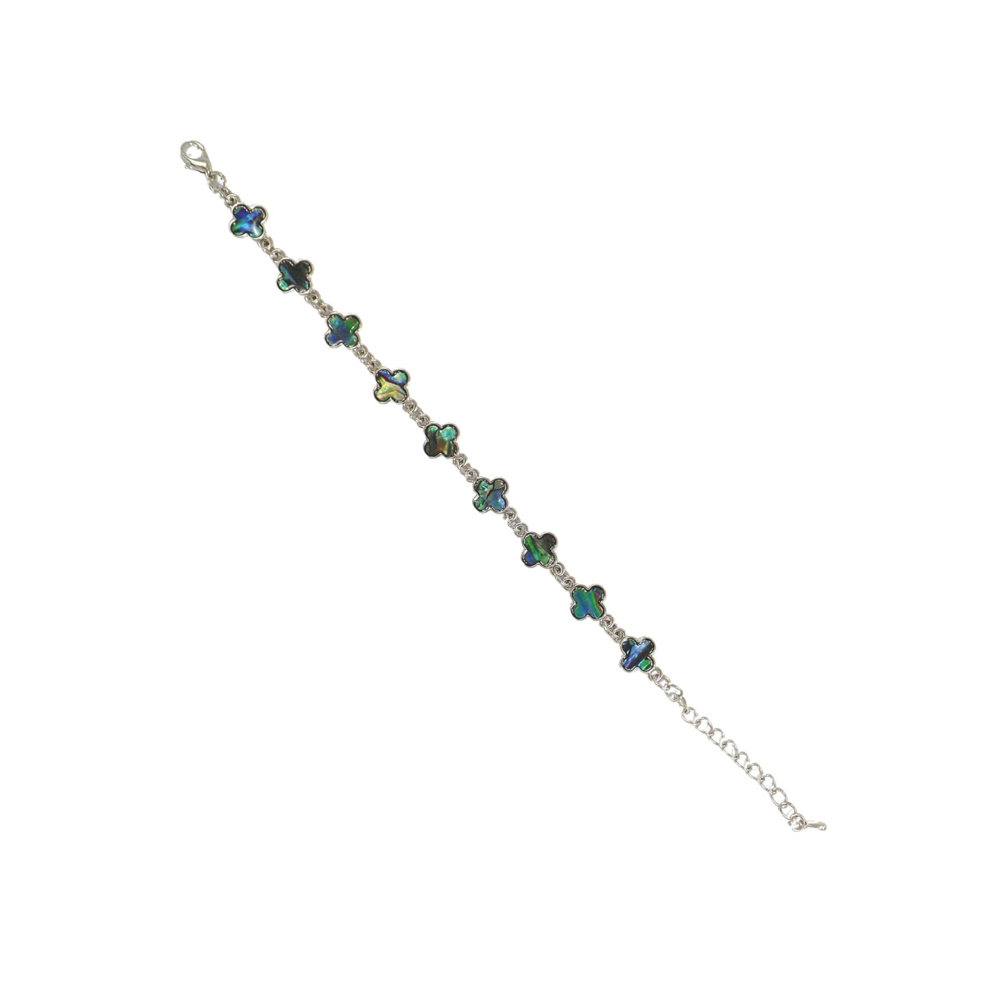 Γυναικείο Βραχιόλι Με Φίλντισι Πράσινο