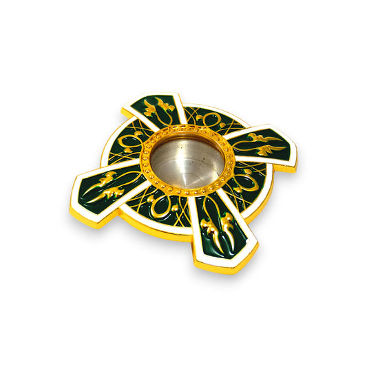 Μεταλλική Λειψανοθήκη Πράσινη – Σμάλτο