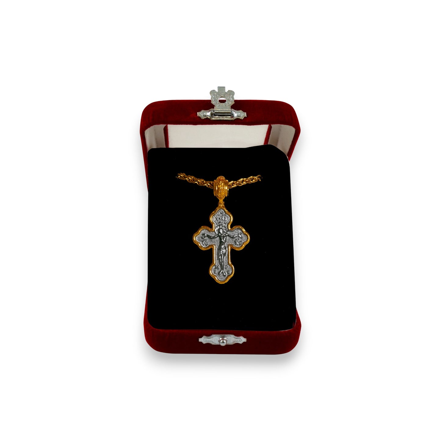 Σταυρός Λαιμού Ζάμακ - Ελληνικός Ορθόδοξος