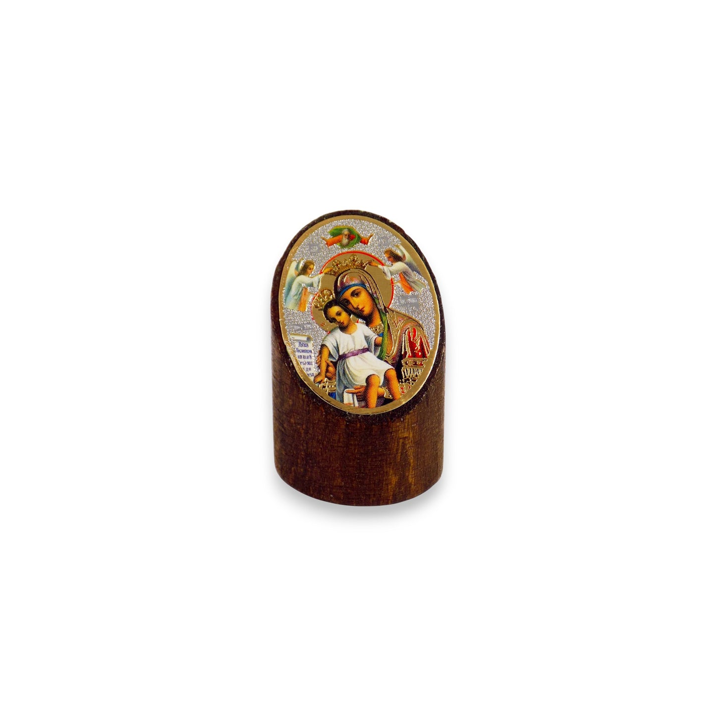 Εικόνα Αγίου σε Ξύλινο Κορμό 6.5 cm – 6 Σχέδια